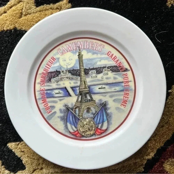 Restoration Hardware 2002 Set of 4 Cheese Salad Luncheon Dessert Plates - Picture 8 of 10